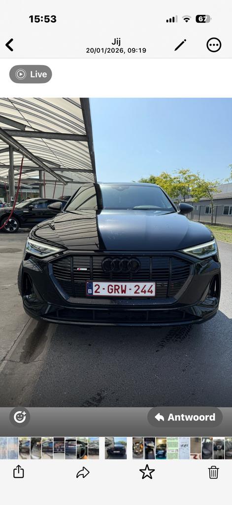 Audi q8 etron, Autos, Audi, Particulier, Q8 e-tron, Électrique, Euro 6, SUV ou Tout-terrain, 5 portes, Automatique, Noir, Noir