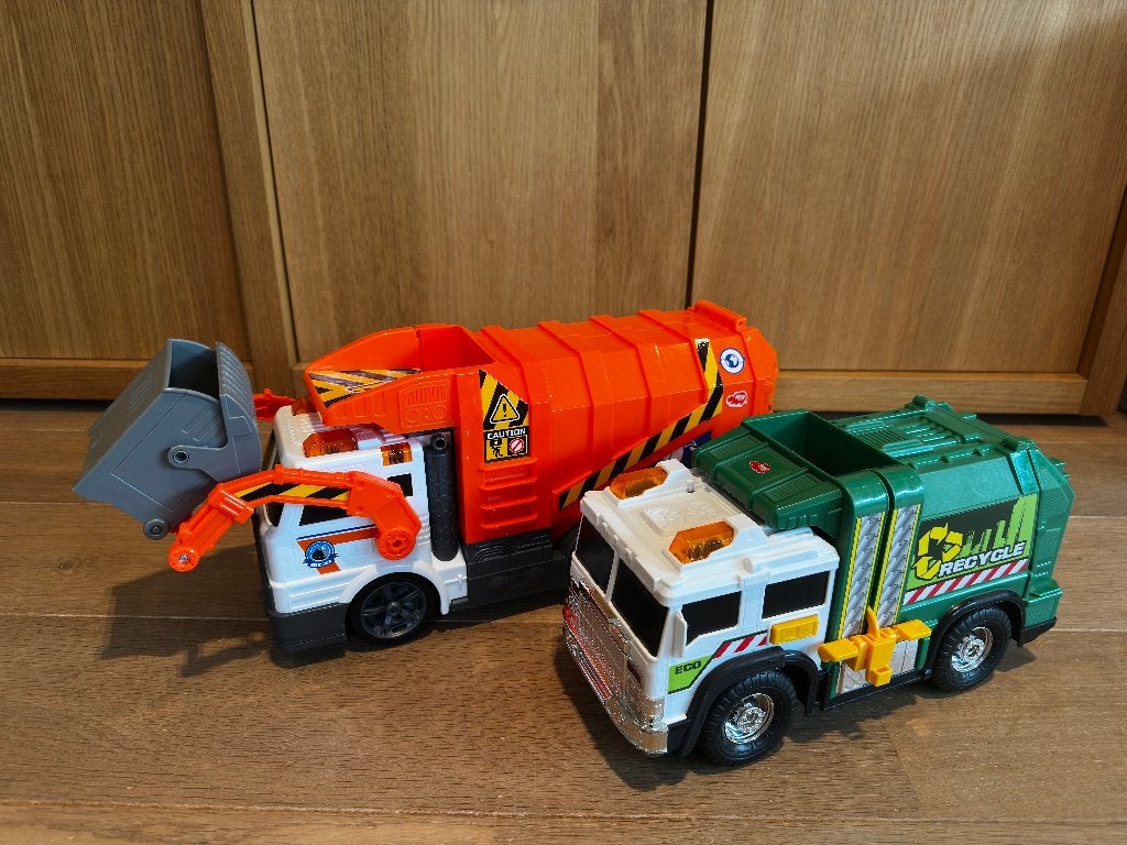 Vuilniswagens Dickie Toys ( 2 stuks ), Enfants & Bébés, Jouets | Véhicules en jouets, Utilisé, Enlèvement