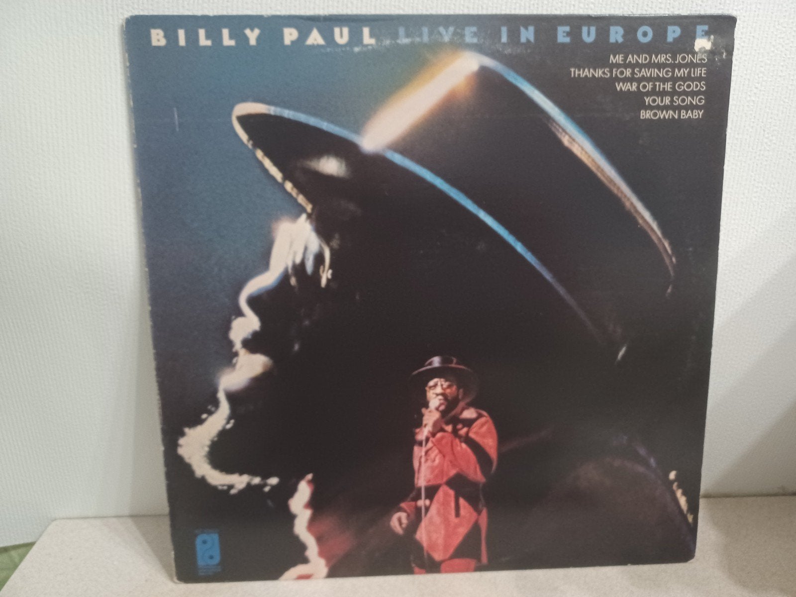 Soul Lp Billy Paul. Live in Europe, Enlèvement ou Envoi, Soul, LP