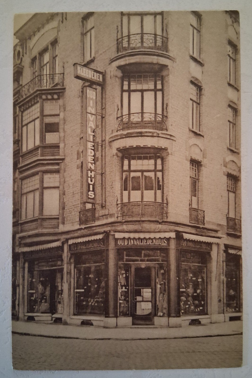 Vintage Postkaart Oud Invaliedenhuis Antwerpen, Ophalen of Verzenden, Antwerpen
