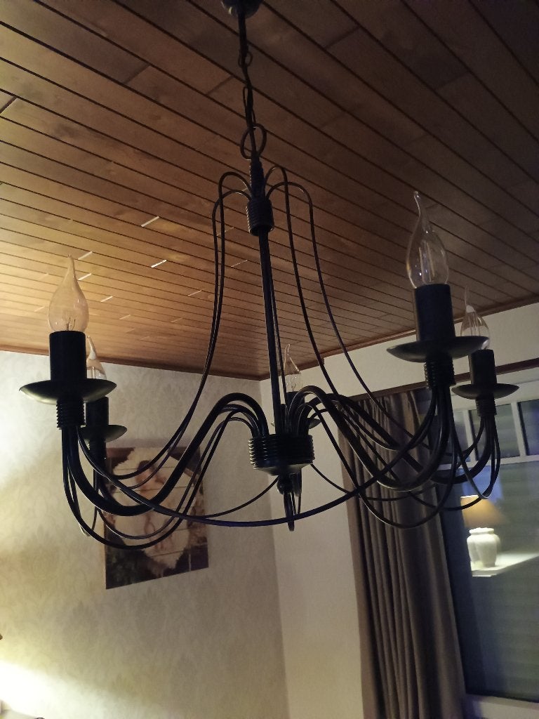 lusters, Huis en Inrichting, Ophalen, E14 (klein), Metaal, Landelijk