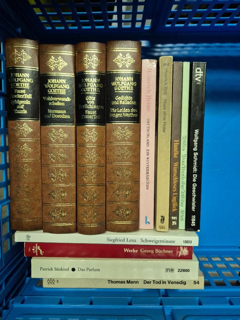 Duitstalige literatuur, Boeken, Ophalen, Gelezen