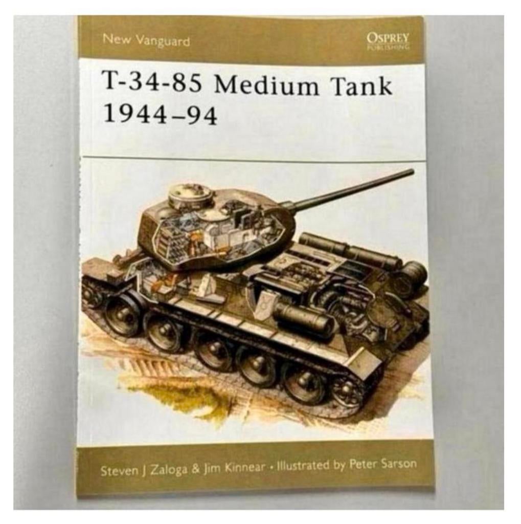 Brochure sur le char moyen T-34-85, 1944-94 Steven J. Zaloga, Livres, Guerre & Militaire, Neuf, Armée de terre, Enlèvement ou Envoi