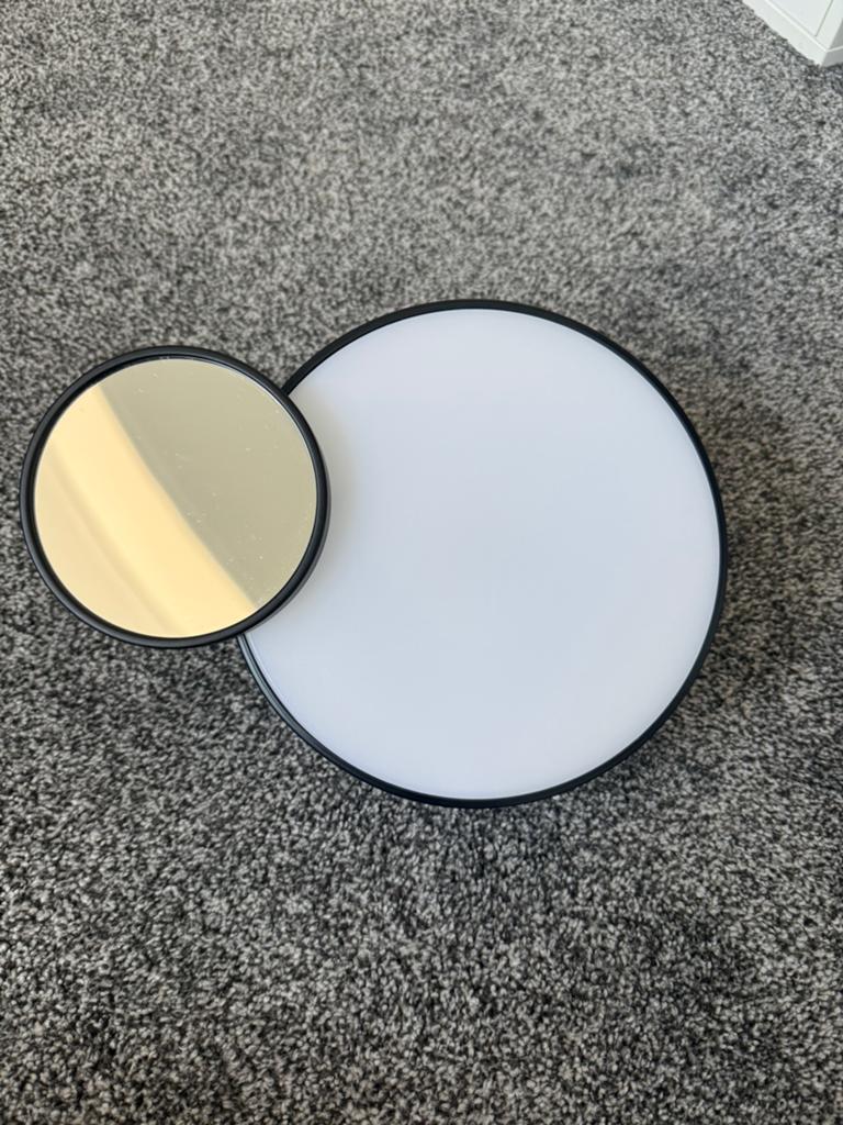 Moderne Badkamerlamp met Spiegel, Enlèvement, Comme neuf
