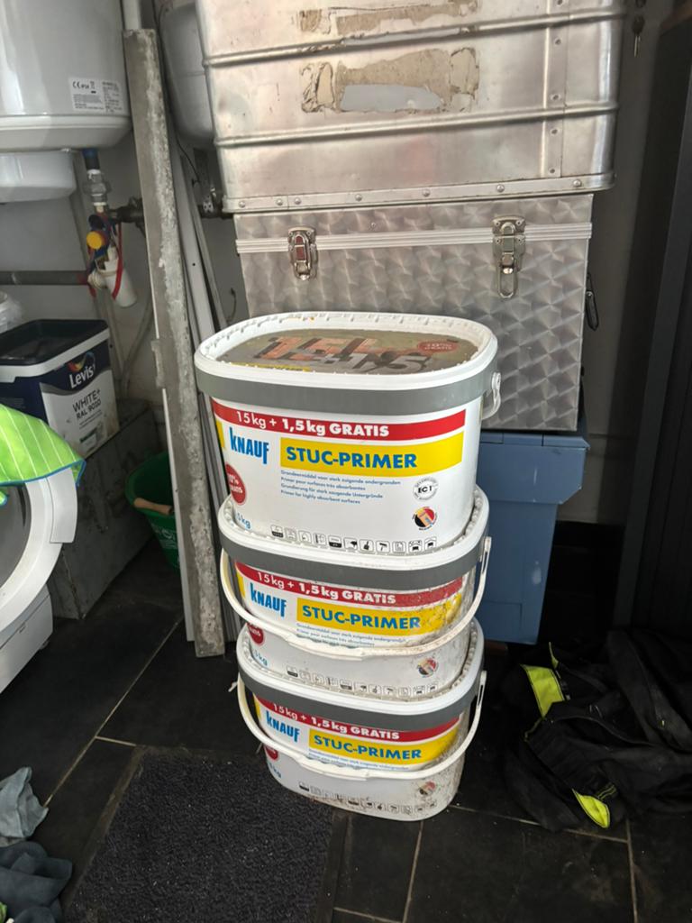 Knauf stuc primer 16,5 kg, Bricolage & Construction, Enlèvement ou Envoi, Comme neuf