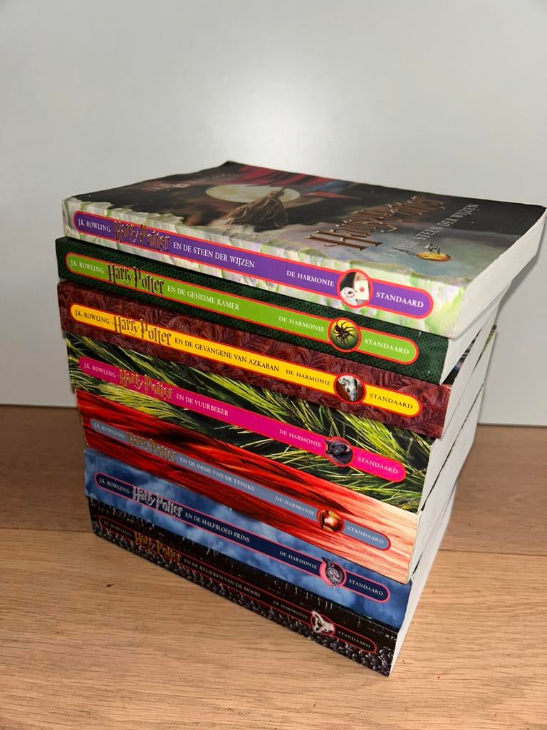 Harry potter boeken reeks, Boeken, Ophalen of Verzenden, Gelezen
