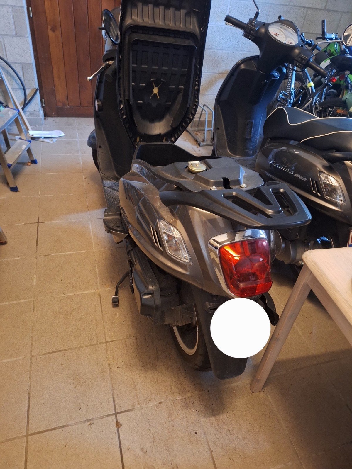 scooter 50cc, Ophalen