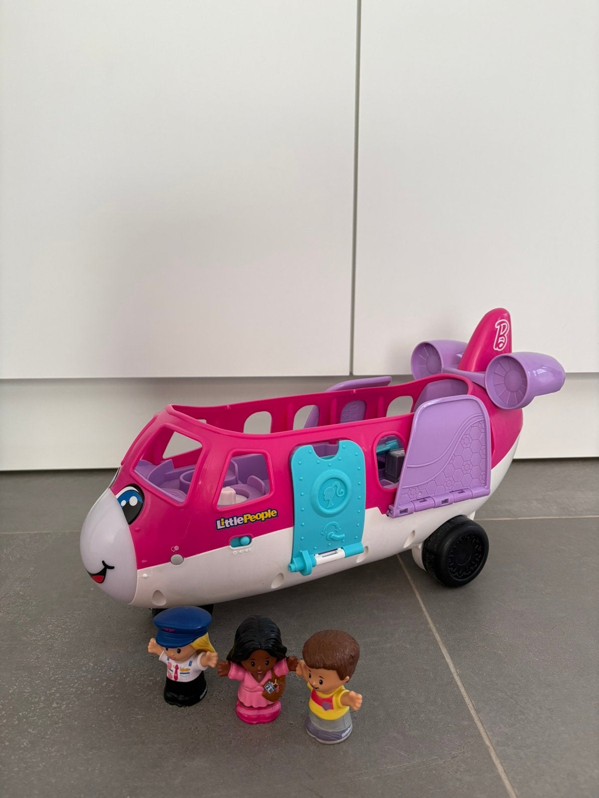 Little people barbie vliegtuig, Kinderen en Baby's, Speelgoed | Fisher-Price, Ophalen, Zo goed als nieuw