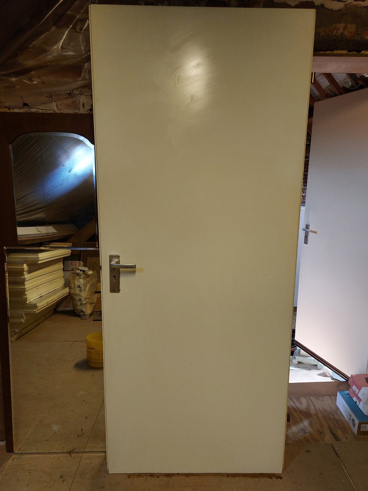 portes intérieures., Enlèvement, Utilisé, Bois, Porte intérieure