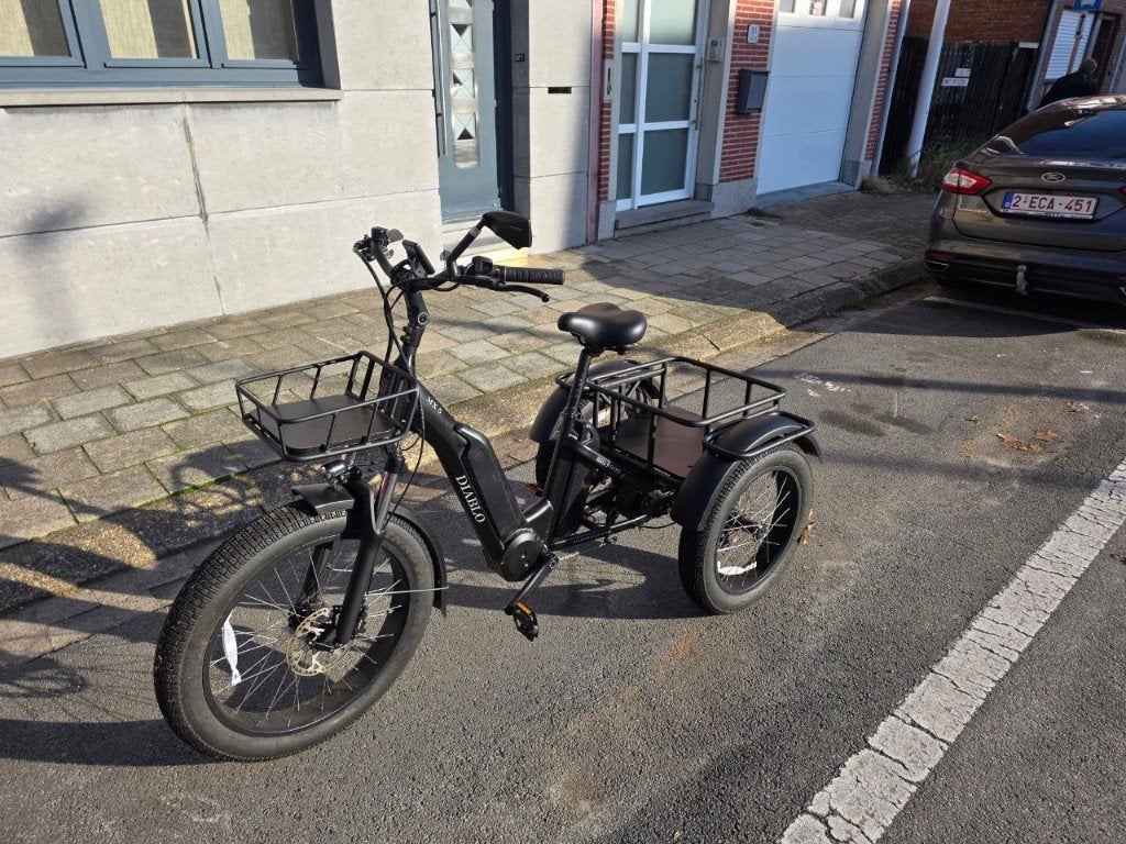 Tricycle électrique/fat bike Diablo Big Foot MX 5 (97 km), Enlèvement, Comme neuf