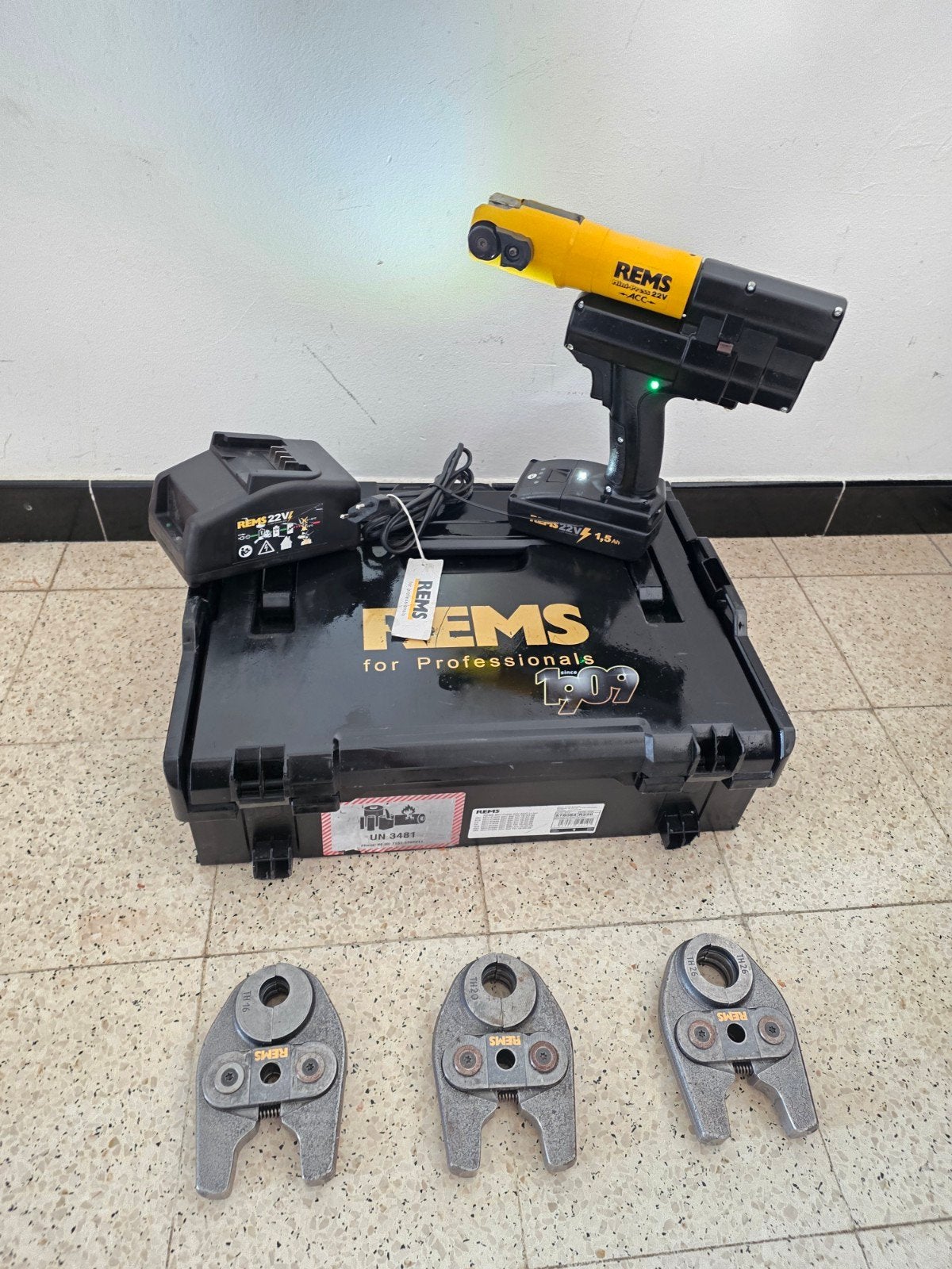 sertisseuse rems 22v alpex