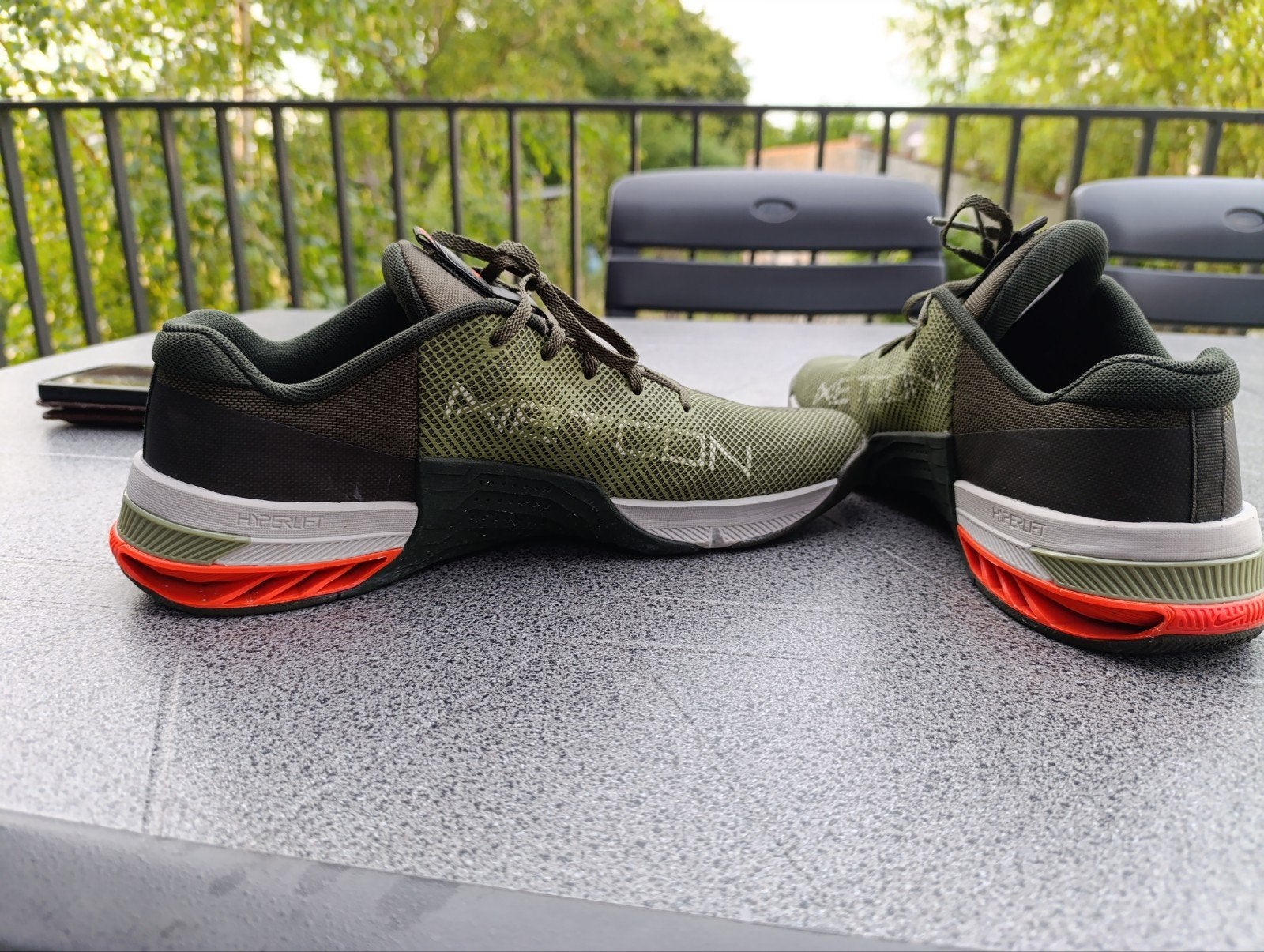 Nike metcon 8 green, Sport en Fitness, Loopsport en Atletiek, Ophalen, Nike