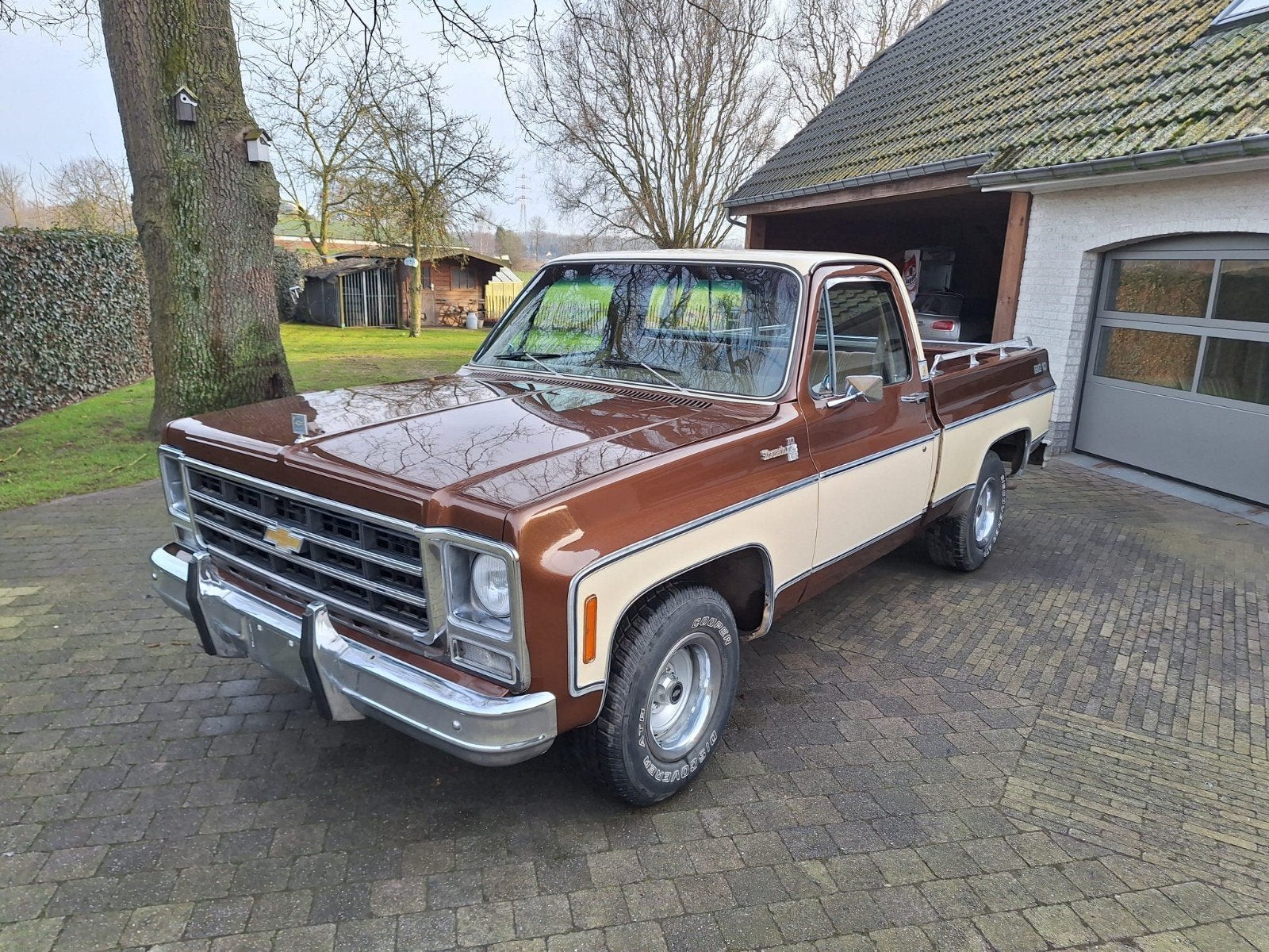 Chevrolet C10 shortbed fleetside V8 automaat, Achat, Chevrolet, 5700 cm³, Automatique