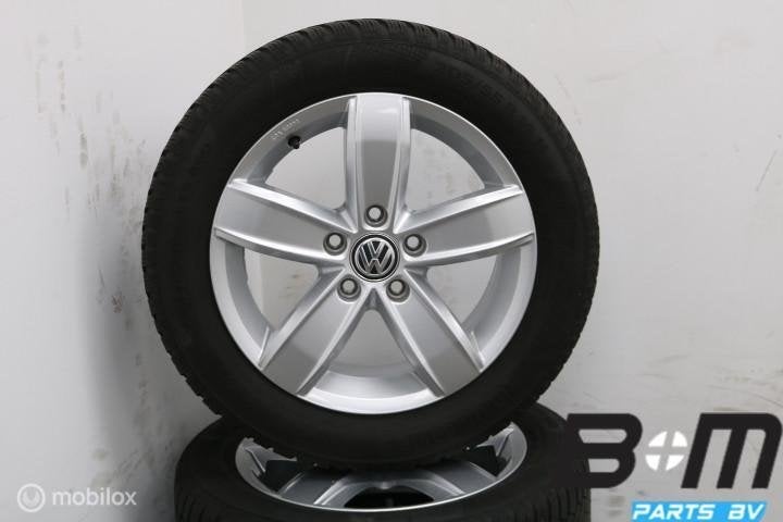 WINTER! ORIGINEEL! 16 inch velgen VW Golf 7! 5G0071496A, Gebruikt, 16 inch, Banden en Velgen, Personenwagen