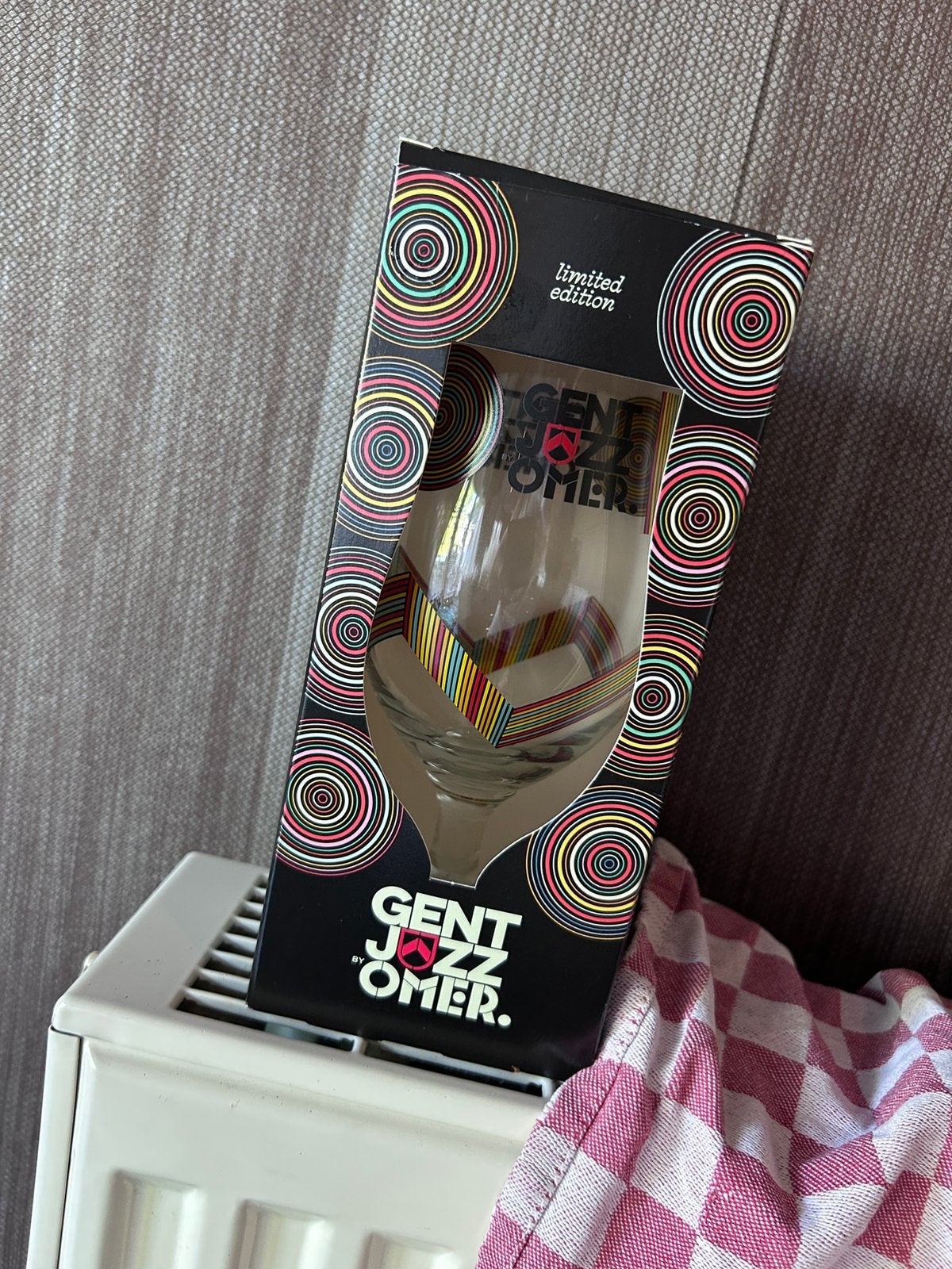Omer Glas Gent Jazz, Verzamelen, Ophalen of Verzenden, Zo goed als nieuw