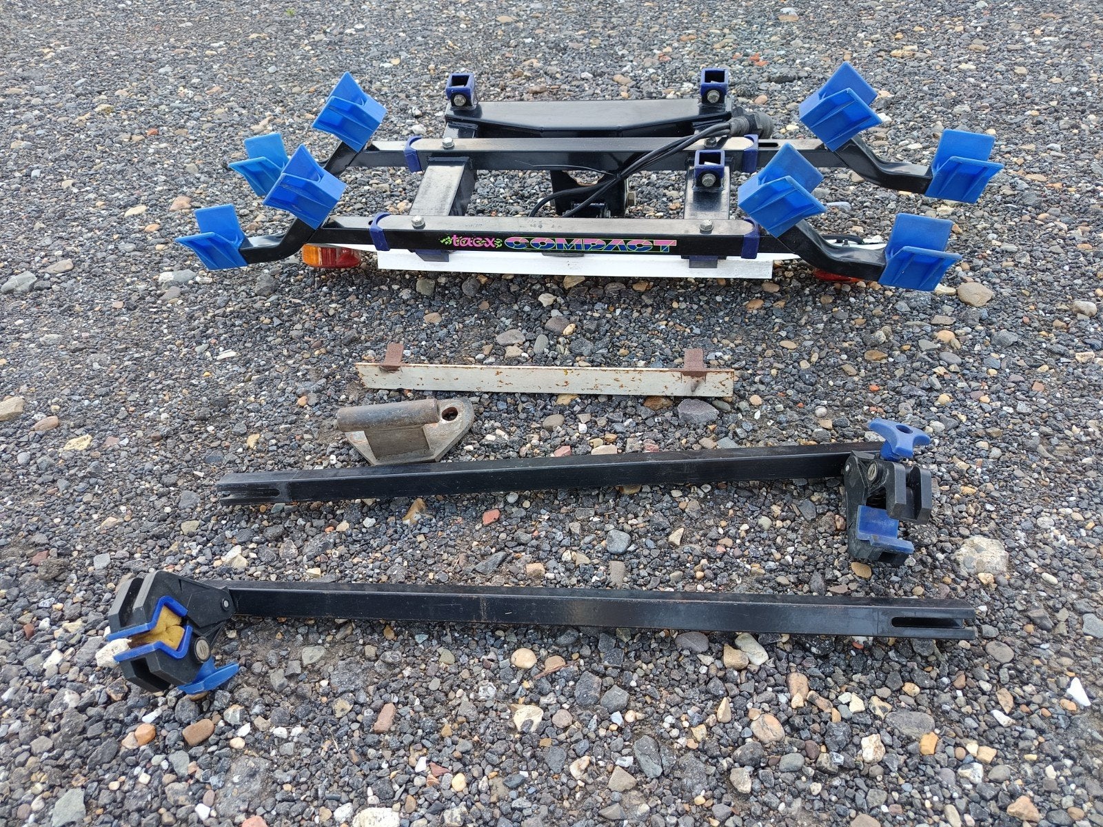 Fietsendrager Tacx Compact, Auto diversen, Fietsendragers, Ophalen, 2 fietsen, Zo goed als nieuw, Trekhaakdrager