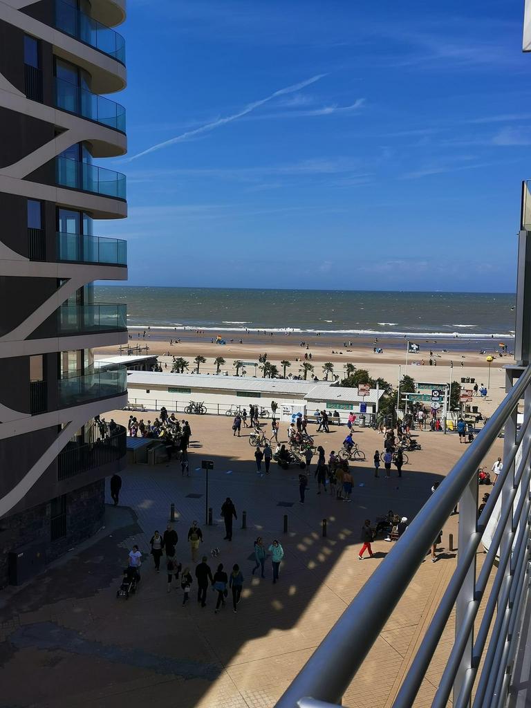 Vakantieverhuur studio in oostende met mooi zeezicht, Antwerpen of Vlaanderen, Appartement, Aan zee, Stad