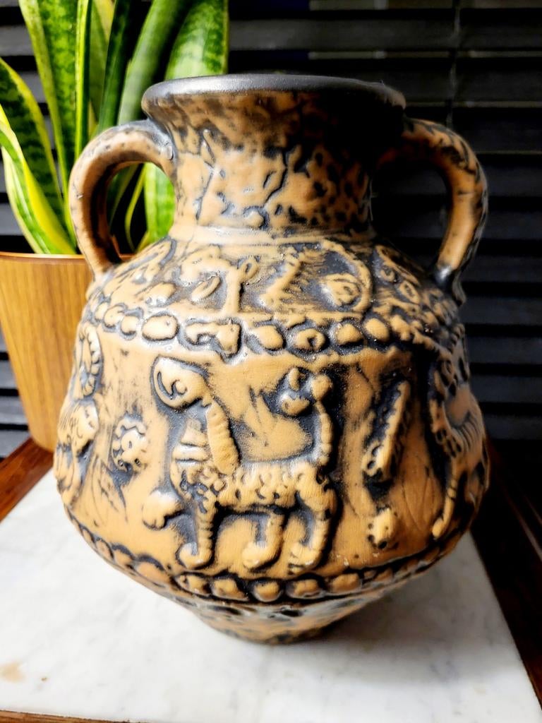 Jasba vintage vaas keramiek, Antiek en Kunst, Antiek | Vazen, Ophalen