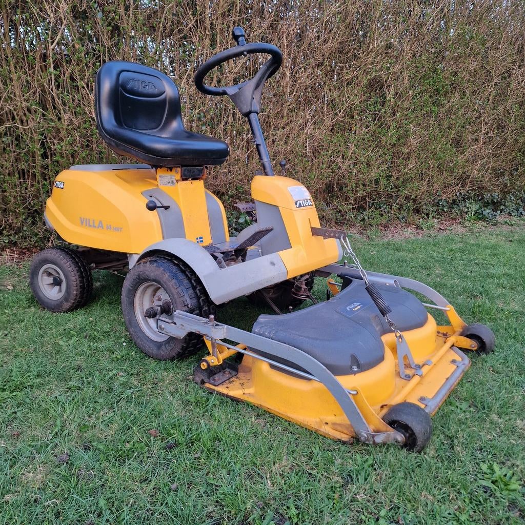 Diverse Stiga Castelgarden frontmaaiers mulch v.a. €1150, Tuin en Terras, Grasmaaiers, Ophalen