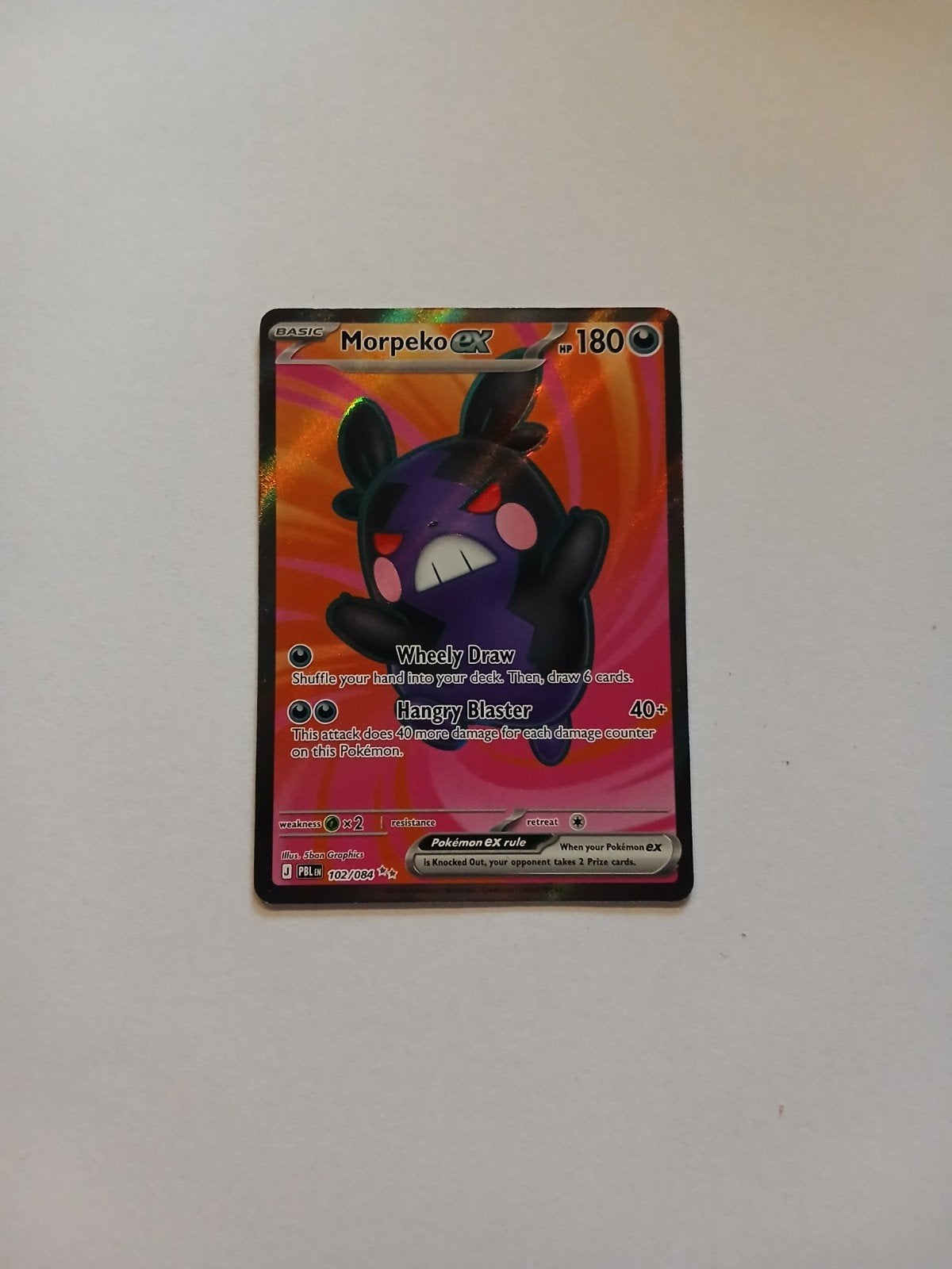 Morpeko Ex, Hobby & Loisirs créatifs, Enlèvement, Neuf, Cartes en vrac