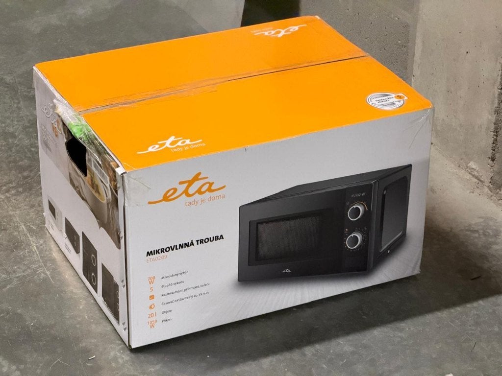 Microwave 700W, Elektronische apparatuur, Ophalen, Zo goed als nieuw, Vrijstaand, Microgolfoven