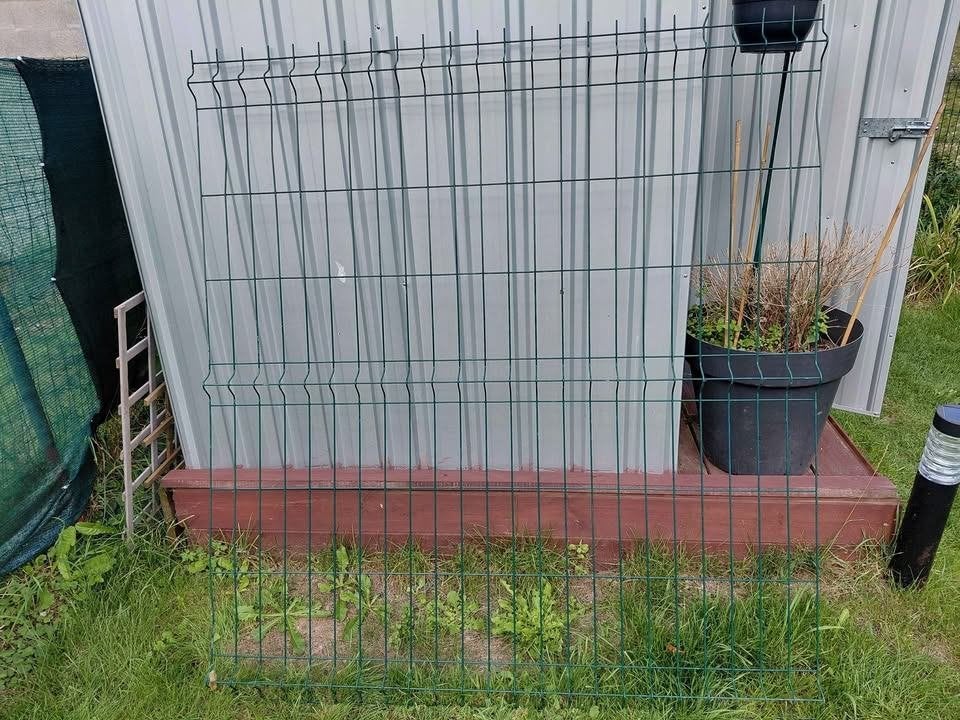 Un grillage de jardin en fer, Enlèvement, Comme neuf, Fer, Autres types
