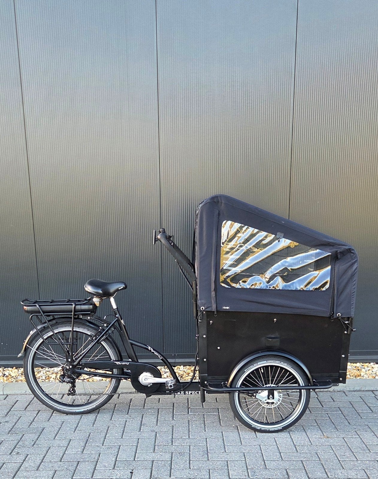 Prachtige Vogue Troy E-Bike Special 481Wh 3806km, Fietsen en Brommers, 4 kinderen of meer, Huif, Zo goed als nieuw, Schijfrem