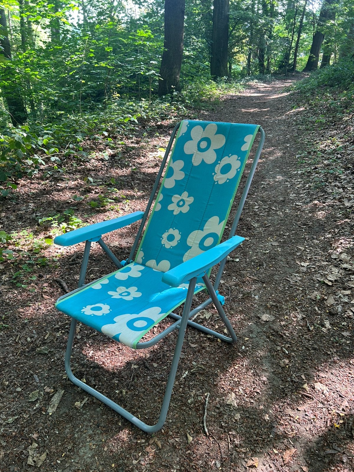 Retro camping stoel, Ophalen, Gebruikt