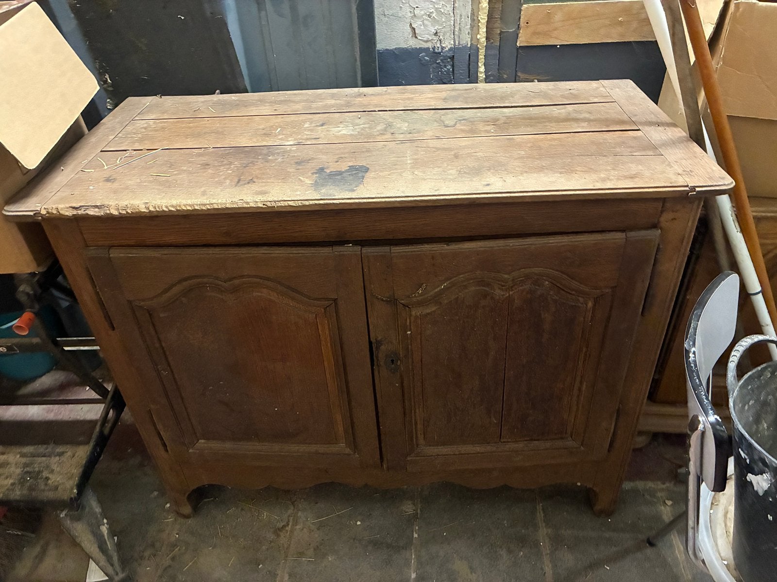 Meuble ancien en chêne, Maison & Meubles, Enlèvement, Utilisé, Chêne