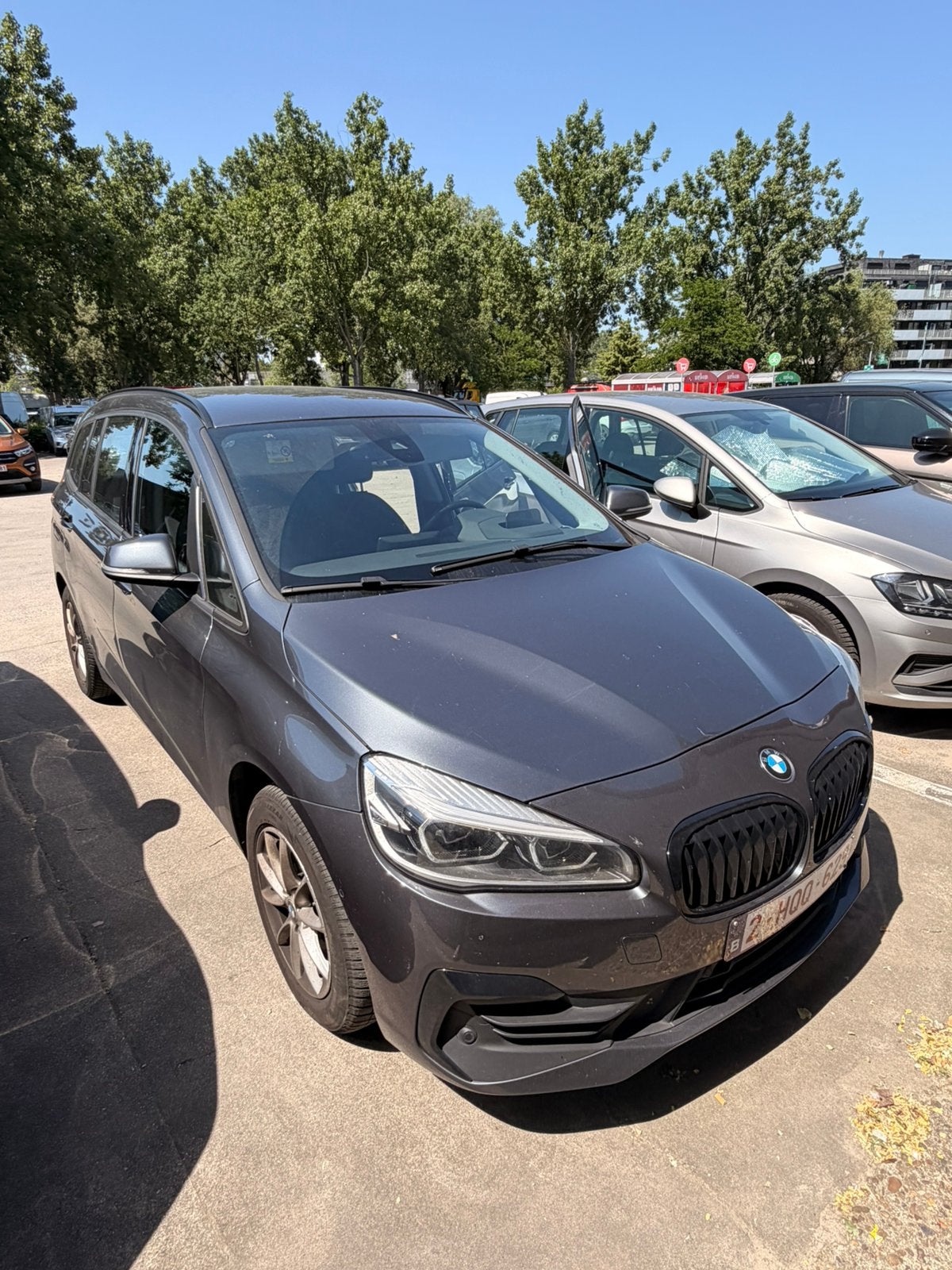 BMW 216d gran tourer 2018, Auto's, Bedrijf, 5 deurs, Zilver of Grijs, 85 kW