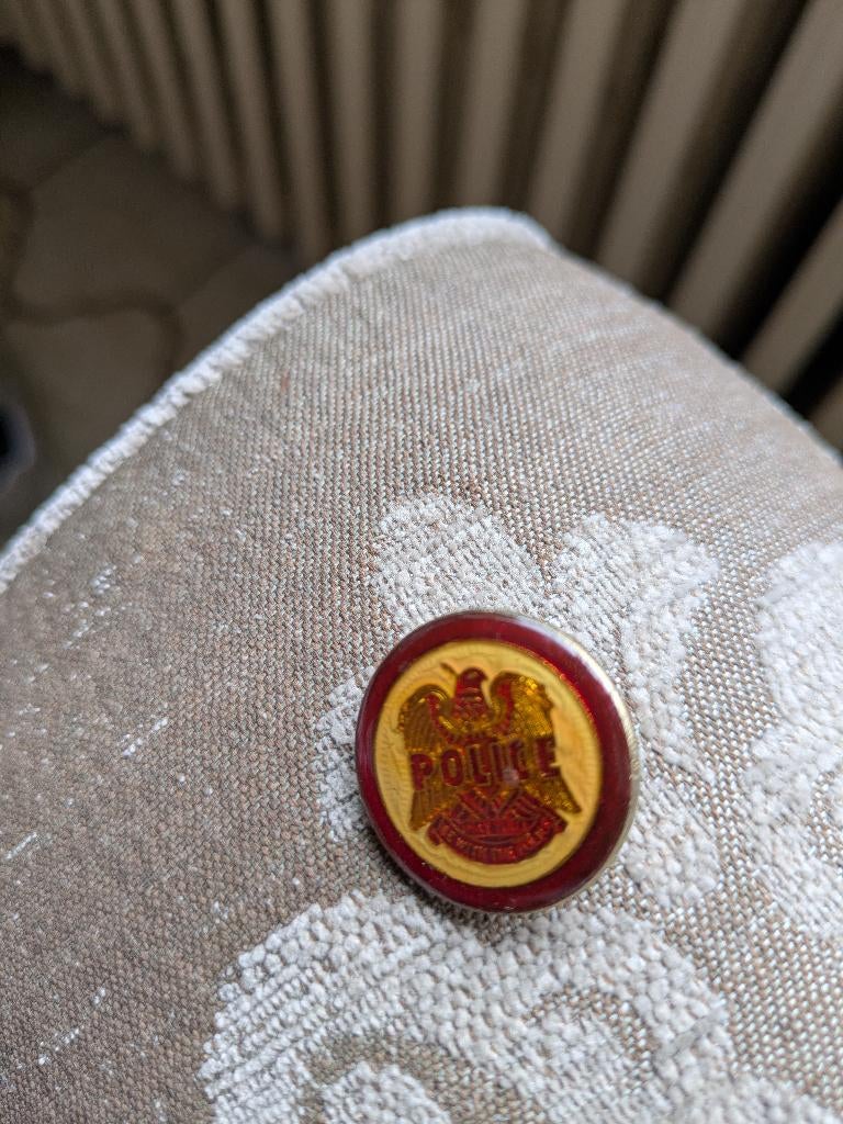 Police pin, Verzamelen, Ophalen of Verzenden, Rijkswacht, Overige typen