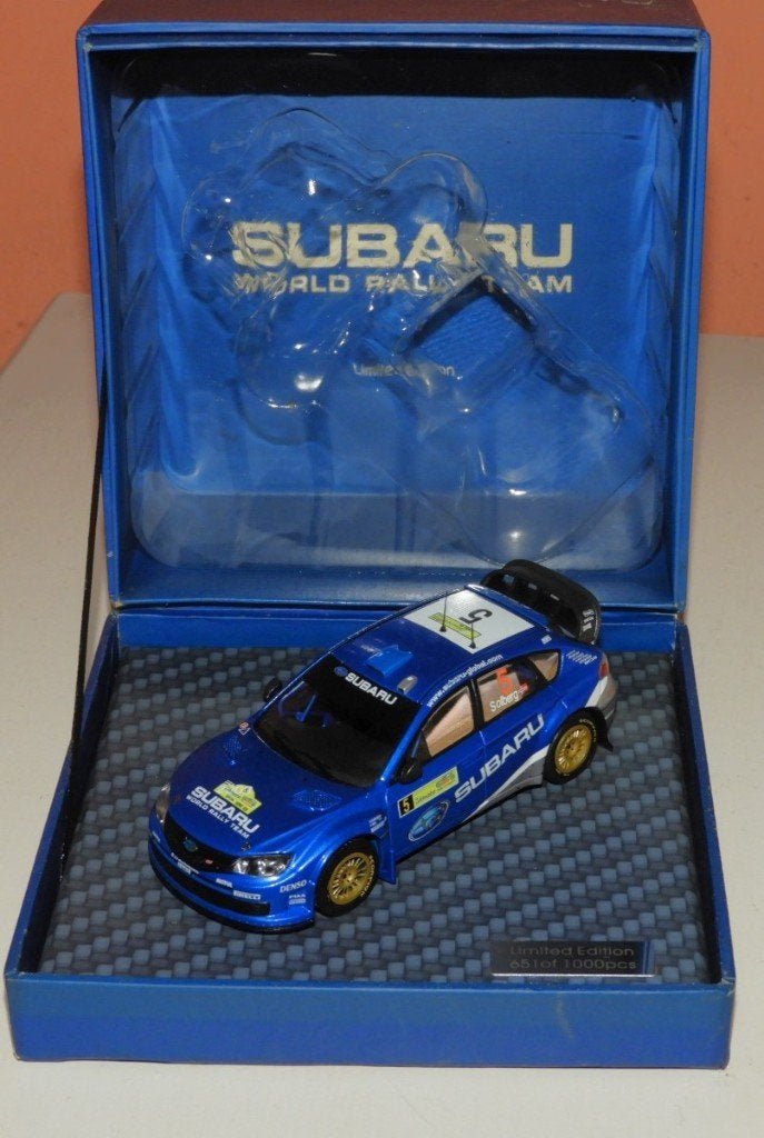 Coffret Subaru WRC Peter Solberg / Edition Limitée, Ophalen of Verzenden, Nieuw, Auto