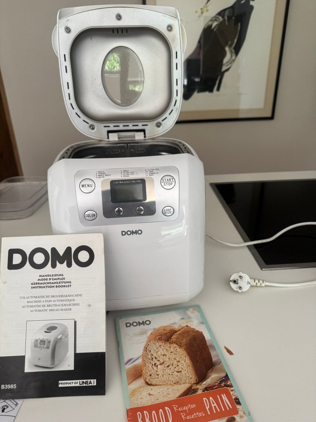 Broodbakmachine domo, Electroménager, Machines à pain, Enlèvement, Comme neuf, Avec minuteur