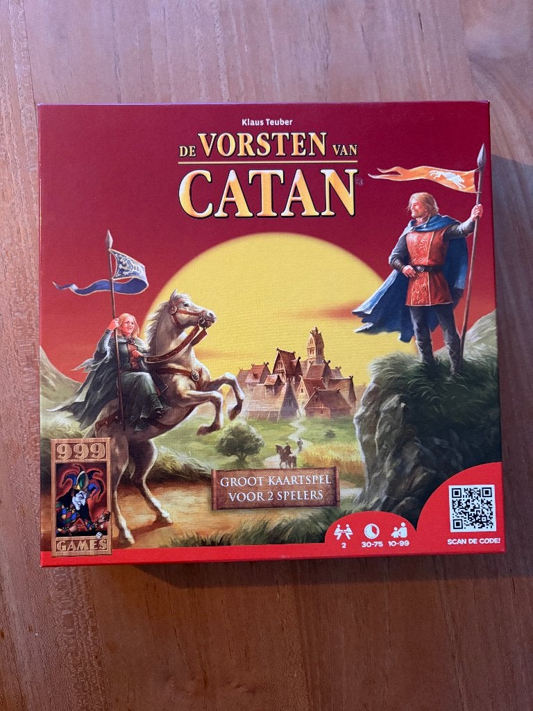 De vorsten van Katan, Een of twee spelers, Ophalen of Verzenden, Gebruikt, 999 games