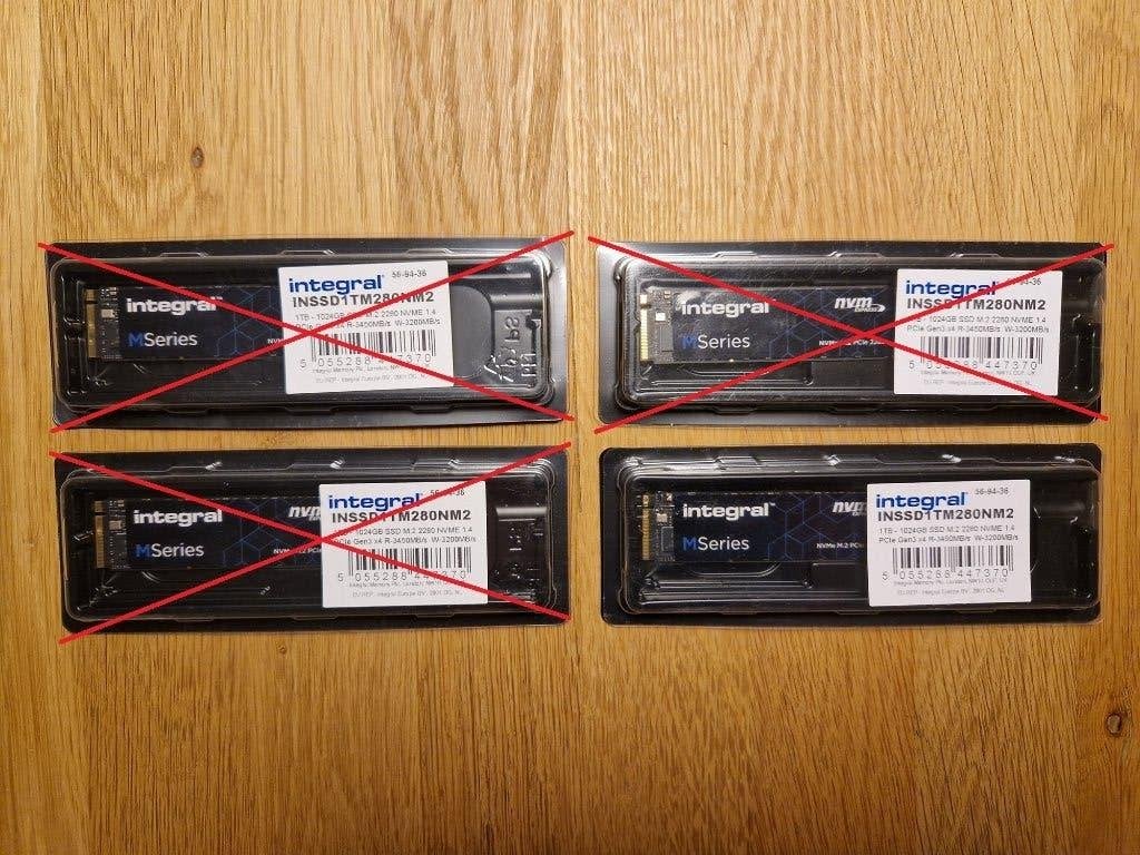 NEUF, NON OUVERT, Integral 1TB m.2 2280 NVMe PCI-e x4, Neuf, Enlèvement ou Envoi, SSD, Interne