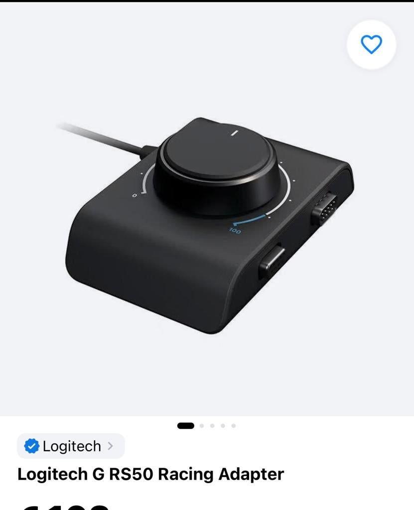 Logitech racing adapter, Enlèvement, Comme neuf