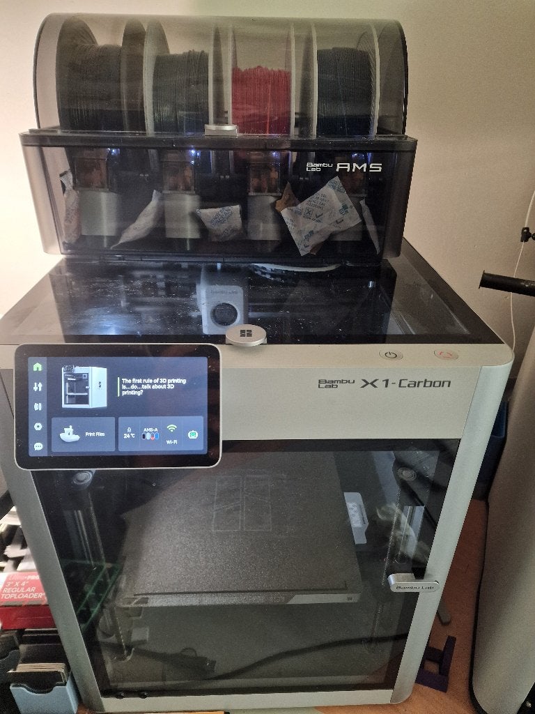 Imprimante 3D Bambu Lab X1C + Combo AMS + Hotends 0.2/0.4mm, Computers en Software, 3D Printers, Ophalen, Ingebouwde Wi-Fi, Bambulab