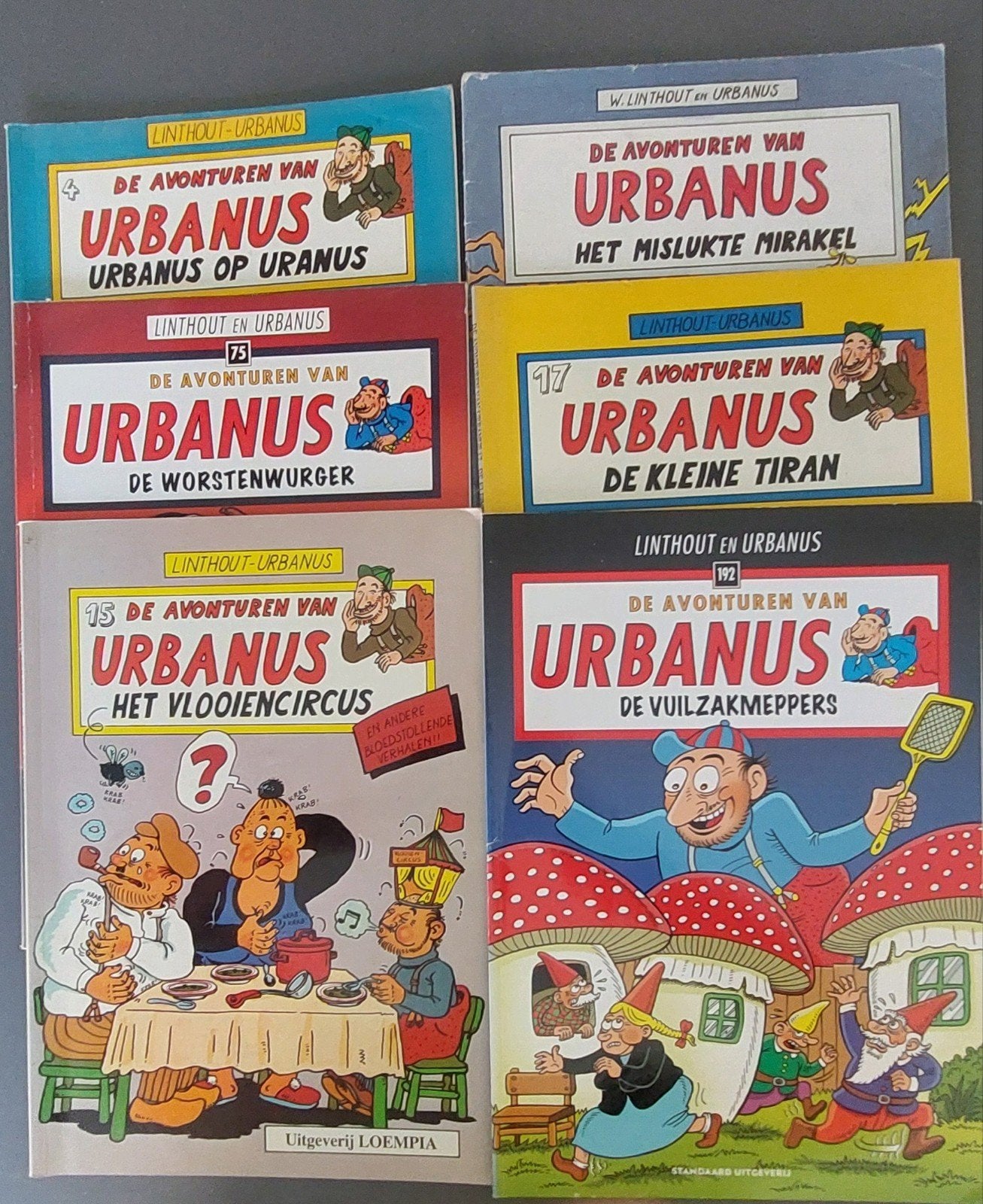 Urbanus strips, Meerdere comics, Ophalen of Verzenden, Gelezen