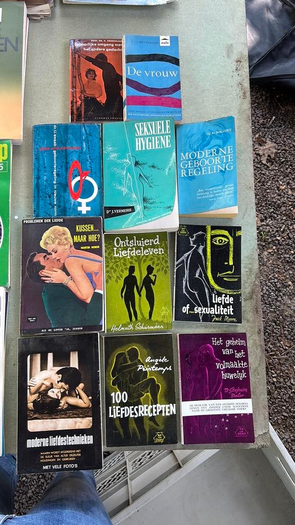 vintage seksuologie/voorlichtingsboeken jaren 50/60, Enlèvement