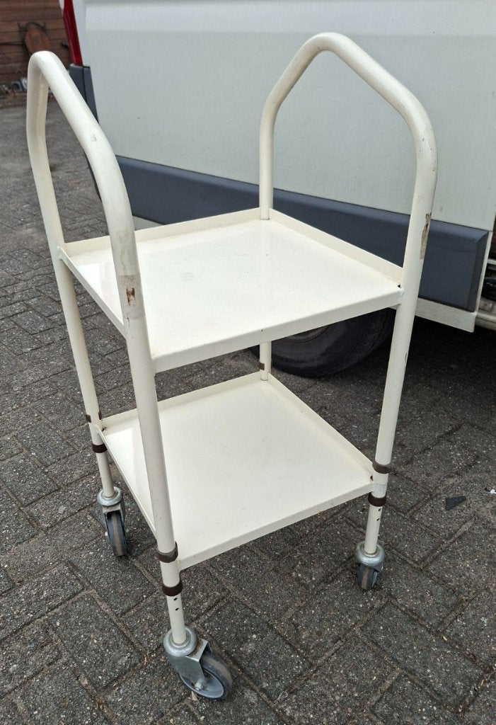 ZIEKENHUIS Roltafel/Industr  TABOURET, Ophalen of Verzenden, Zo goed als nieuw, IJzer