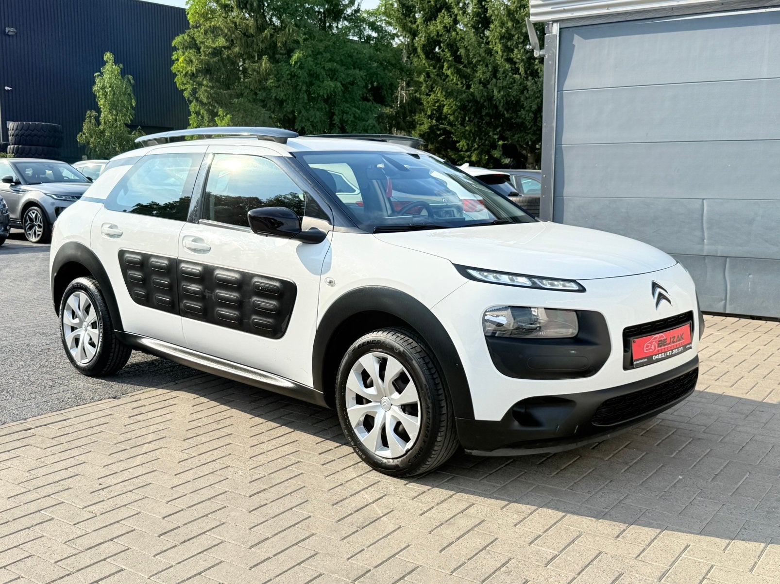 Citroen C4 Cactus 1.2i Airbump 1j garantie 96.000km, Autos, Achat, Entreprise, Noir, Blanc