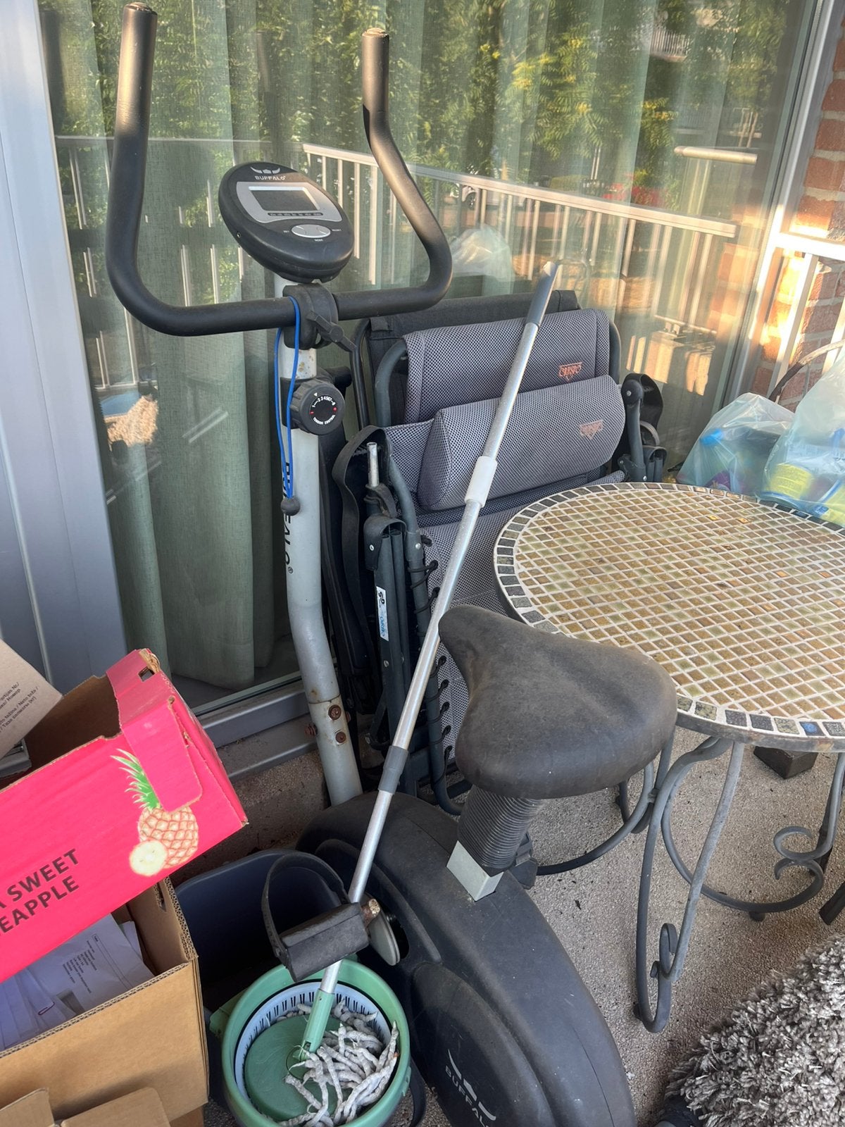 Home trainer, Tuin en Terras, Grasmaaiers, Ophalen, Gebruikt