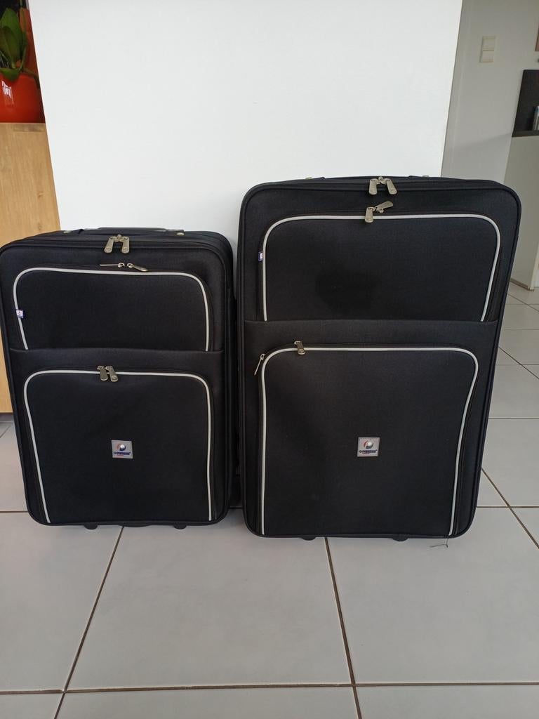 Set reiskoffers zwart merk Princess, Handtassen en Accessoires, Koffers, Ophalen