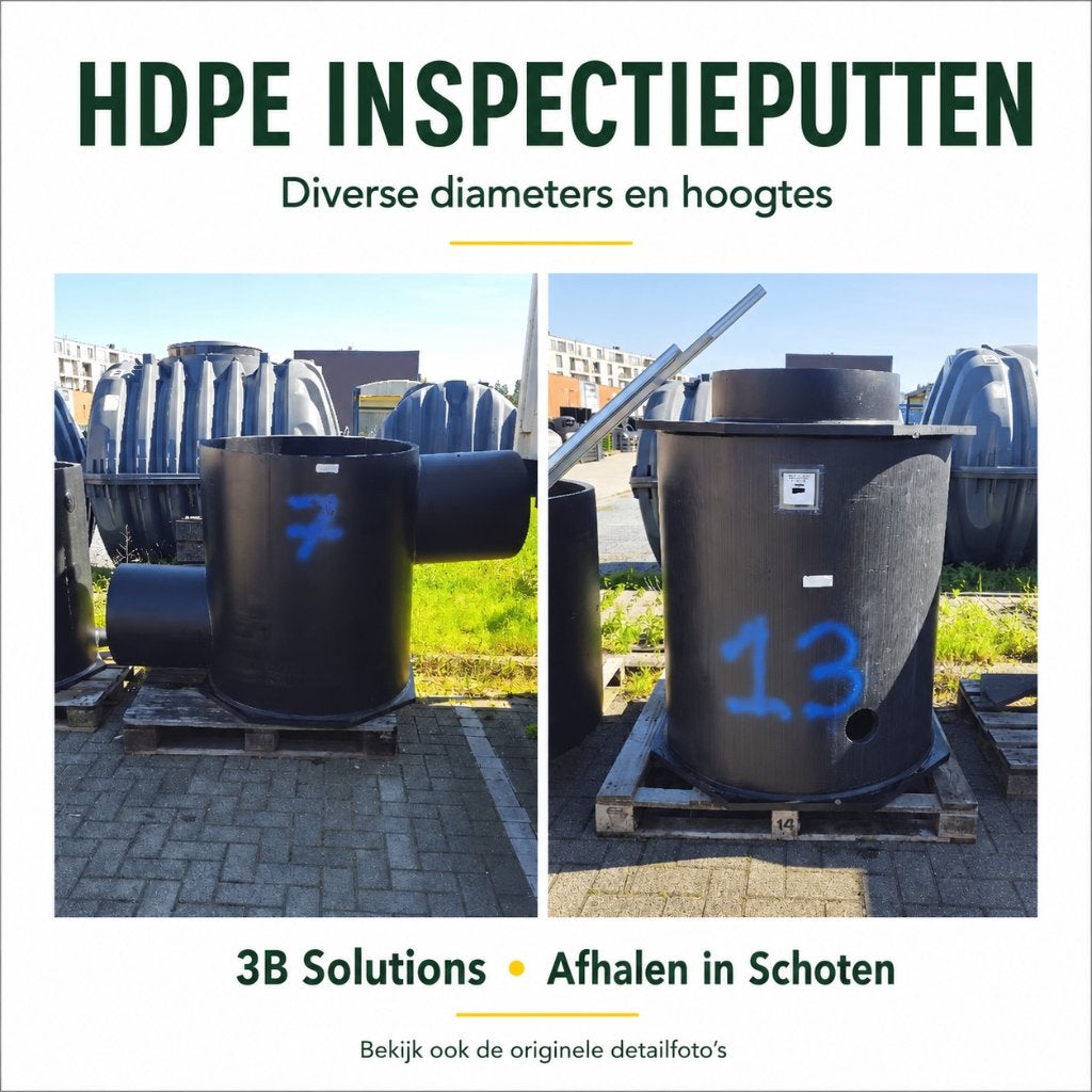 nazichtputten – diverse diameters en hoogtes (hdpe), Services & Professionnels, Plombiers & Installateurs
