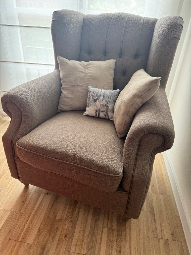 Nieuwe chesterfield zetel, Antiek en Kunst, Ophalen