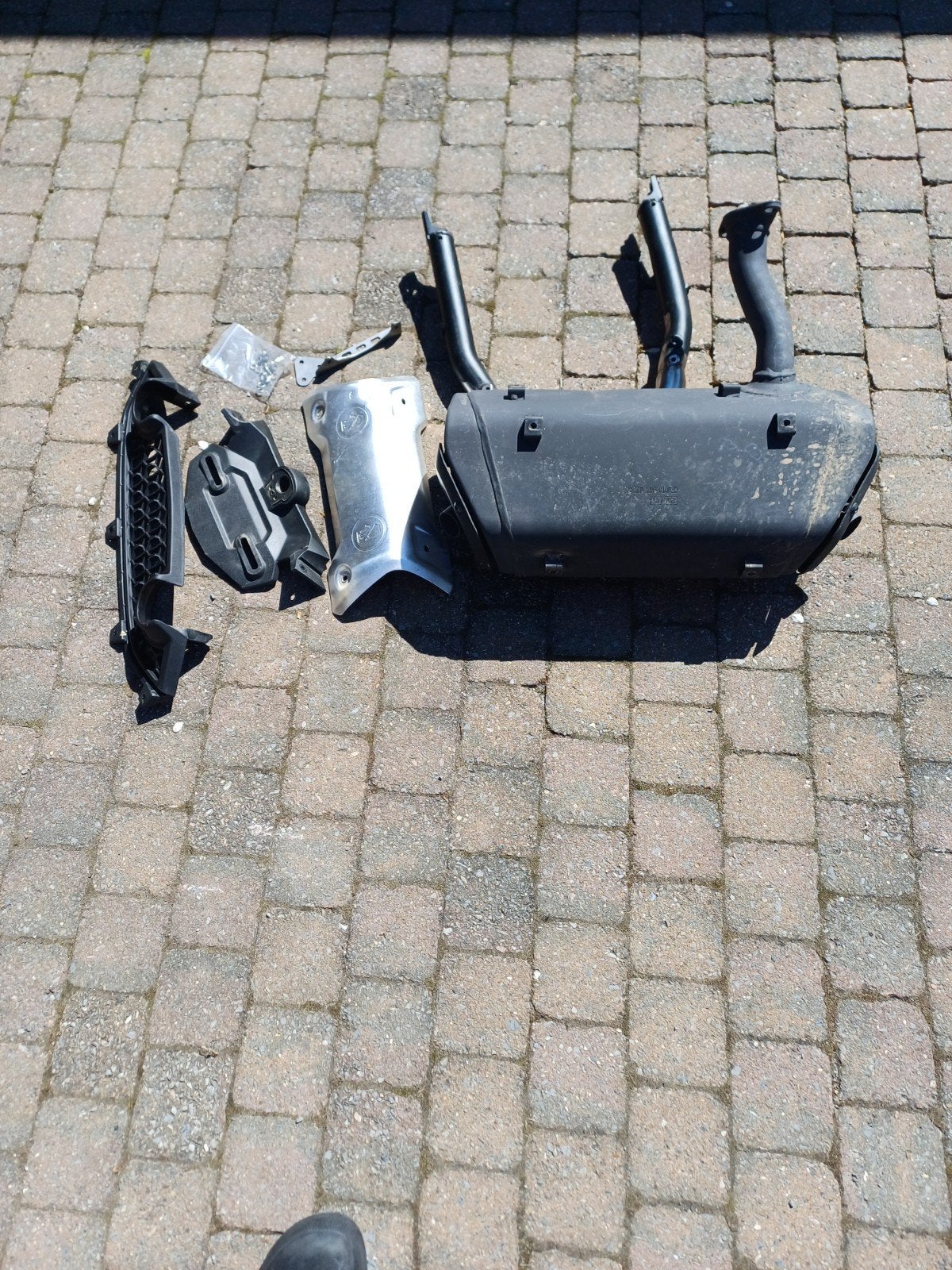 Pot d'échappement complet quad CF MOTO 850 ou 1000