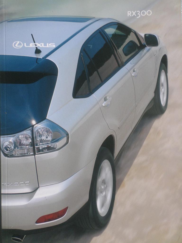Lexus RX300 2003 Brochure - FRANS, Ophalen of Verzenden