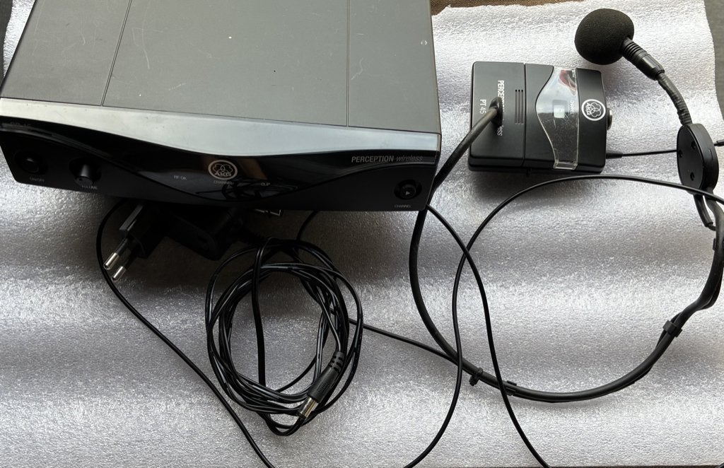 Draadloze microfoon, Muziek en Instrumenten, Ophalen, Gebruikt, Zangmicrofoon
