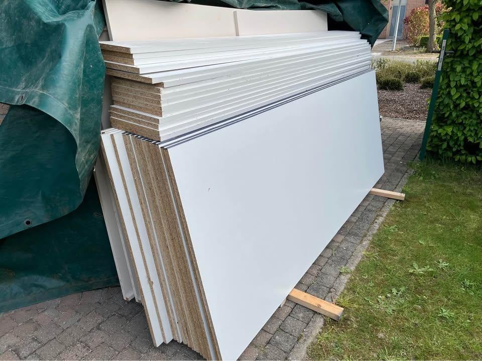 Meubelpanelen, Doe-het-zelf en Bouw, Ophalen, Zo goed als nieuw, Hout, Minder dan 20 mm