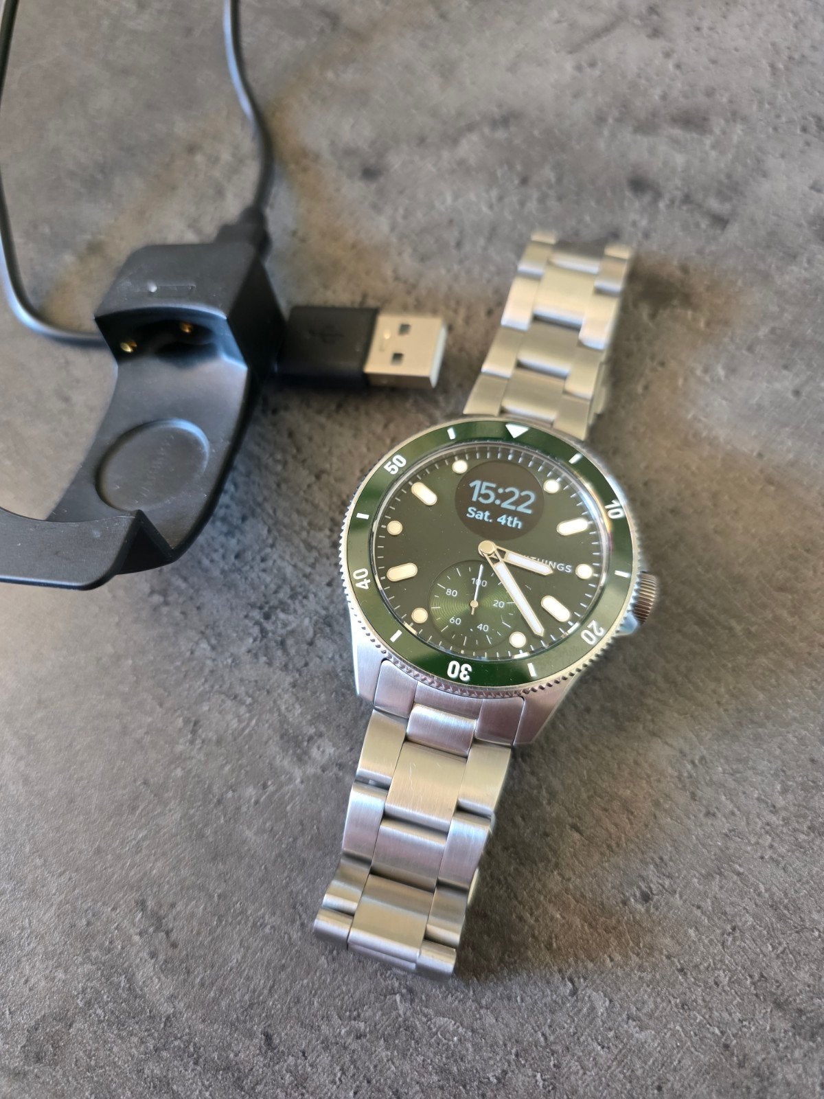 Smartwatch Withings Nova Green 1j oud, Enlèvement ou Envoi, Montre-bracelet, Autres marques